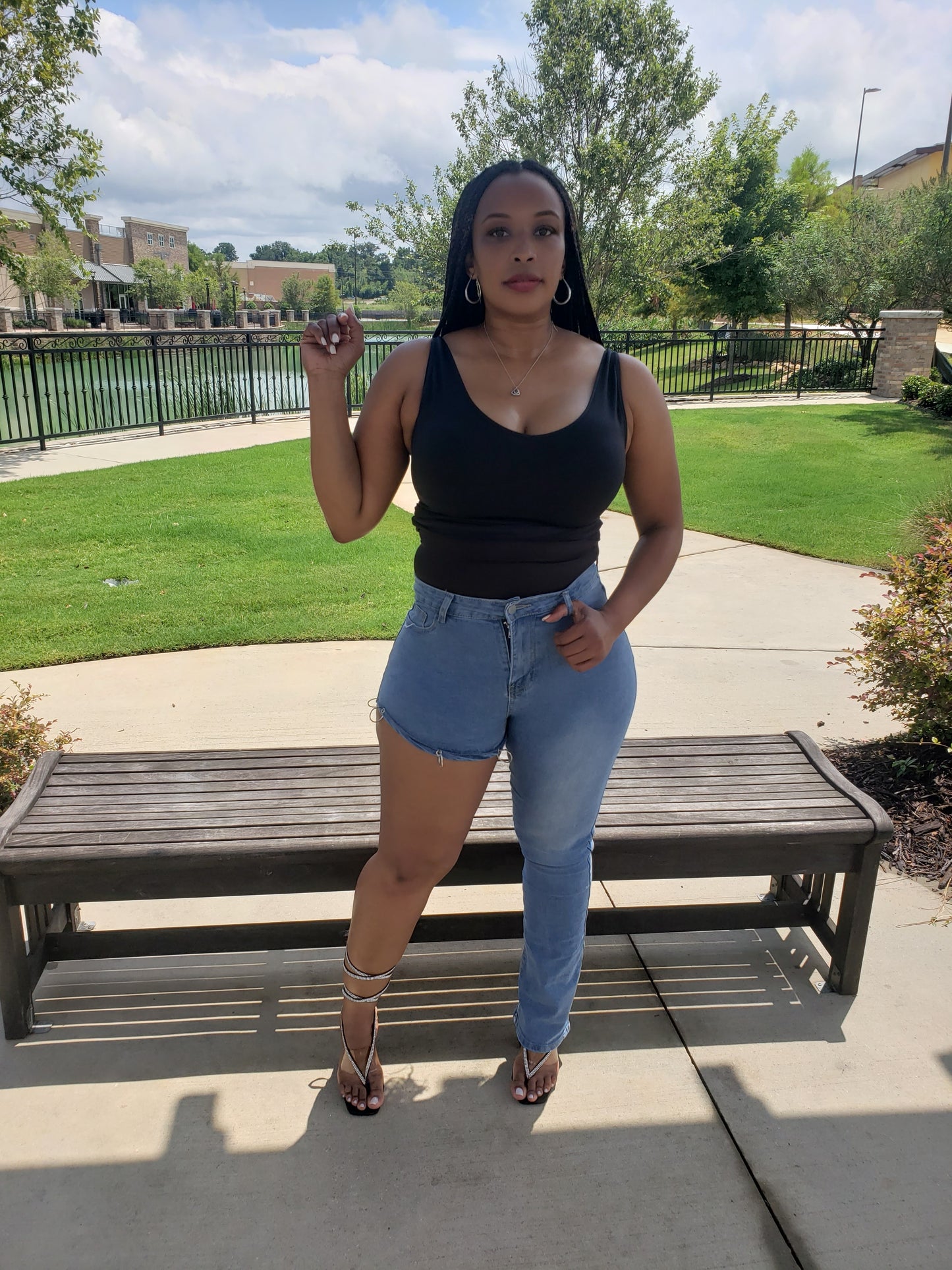 **PRE-ORDER** NEW Three-Way Street High Waisted Denim Jeans