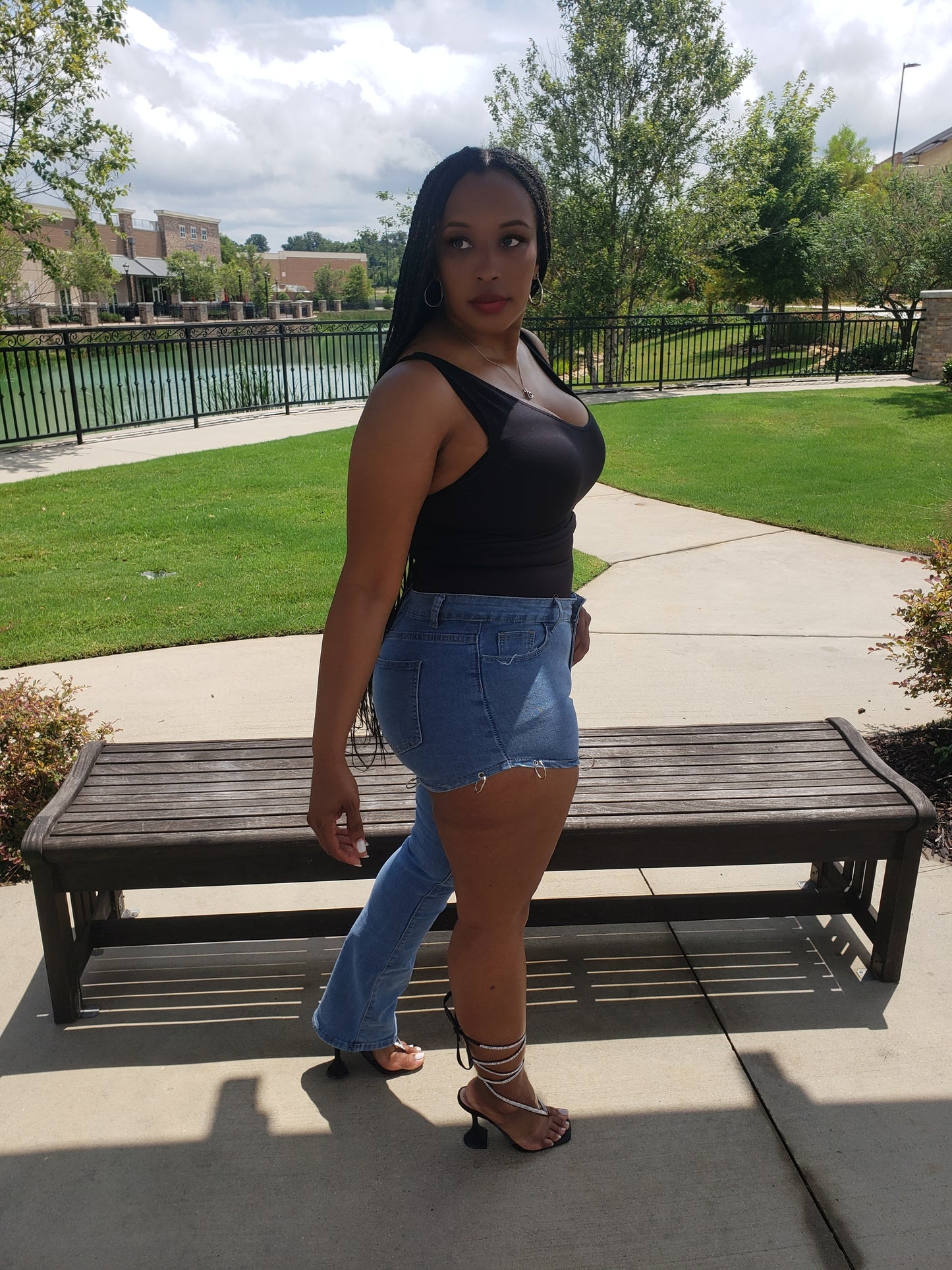 **PRE-ORDER** NEW Three-Way Street High Waisted Denim Jeans