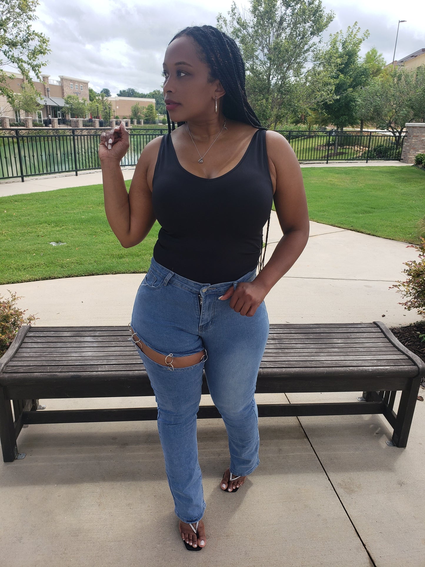 **PRE-ORDER** NEW Three-Way Street High Waisted Denim Jeans