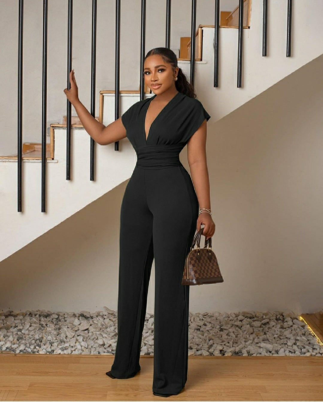 **PRE-ORDER** NEW Kriss Kross Belted Jumpsuit